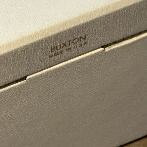 Estate Find - BUXTON Large Vanity Top Jewelry Box - Holds a Ton of Jewelry! EVC - Picture 5 of 12
